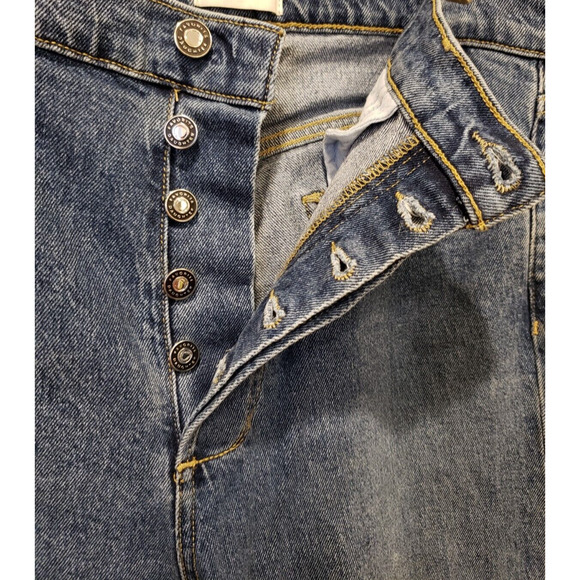 Favorite Daughter Womens The Vivi High Rise Long Straight Chelsea Jeans Size 30 - Picture 2 of 15